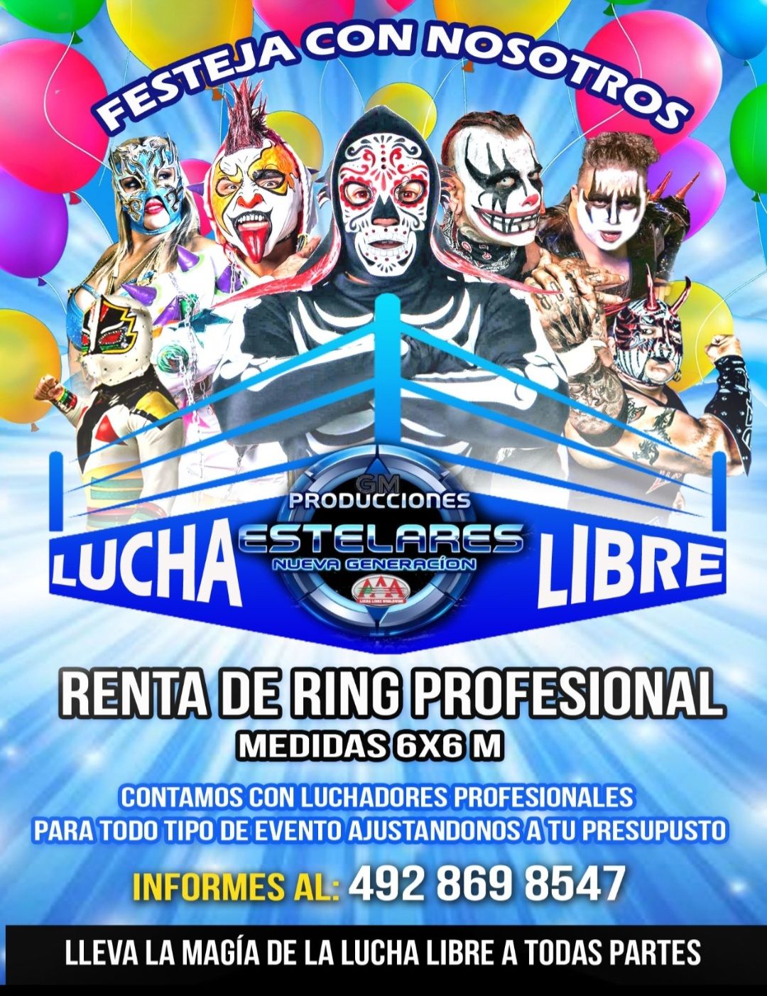 Noticia Renta de ring profesional